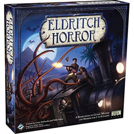 Eldritch Horror Board Game (Base Game) | Mystery, Strategy, Cooperative Board Game for Adults and Family | Ages 14+ | 1-8 Players | Avg. Playtime 2-4 Hours | Made by Fantasy Flight Games