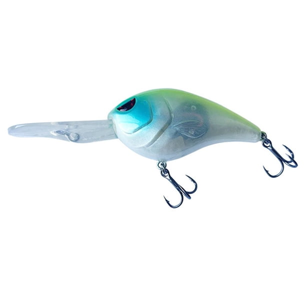 Pesca ligera Señuelos LED Sharp Wobbler Accesorios para exteriores Azul JShteea Para Estrenar