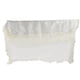 thumbnail image 1 of Funda de Piano de encaje de tela, cubierta decorativa antipolvo para Piano de cobertura total con cubierta de taburete doble para el hogar, 1 of 8