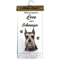 thumbnail image 1 of E&S Pets Schnauzer Paños De Cocina Recortados Blanco Roto Pequeño, 1 of 2