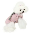 thumbnail image 2 of kladzum Dog Clothes Fall and Winter Pet Clothing Winter Pet Supplies Lace Collar vests Dog Costumes, 2 of 7