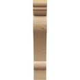 thumbnail image 2 of 5"W x 10"D x 30"H Thin Mayflower Rough Cedar Woodgrain TimberThane Corbel, Primed Tan, 2 of 6