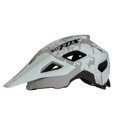 thumbnail image 2 of BATFOX Mountain Bike Helmet for Adults Men Women Cycling MTB Helmet with Removable Visor (22.04-23.62in, Khaki Off-White), 2 of 7