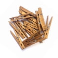 thumbnail image 2 of Pinzas para ropa LWR CRAFTS de madera, tamaño grande, 8,4 cm, 30 unidades (jacobinas), 2 of 7