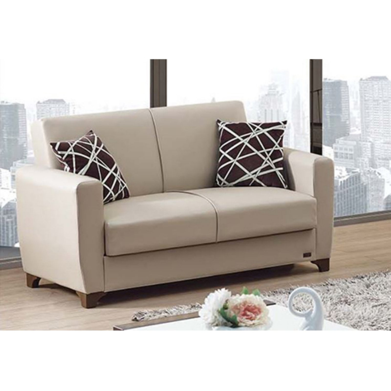 Empire Furniture USA Yonkers Convertible Loveseat