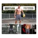 thumbnail image 3 of Short Deportivo Ejercicio Gym Slim Fit Elástico Modernos, 3 of 7