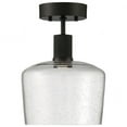 thumbnail image 4 of 63147LEDD-MBL/SDG Access Lighting Port Nine - 9W 1 LED Semi-Flush Mount In Transitional Style-11.75 Inches Tall and 9 Inches Wide-Matte Black, 4 of 5