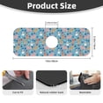 thumbnail image 2 of Sikiie Cute Dog Splash Guard for Sink Faucet-1 PC Super Absorbent Fast Drying Mat Sink Gadgets-Splash Guard for Kitchen, Sink Mat, 2 of 7