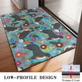 thumbnail image 3 of Bernese Mountain and Flower Door Rugs,Washable Non Slip Door Mats Indoor,Decorative Door Mats,Entry Mat Indoor for Entrance,Bedroom,Kitchen,Bathroom,20"x32", 3 of 6