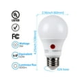 thumbnail image 7 of TORCHSTAR 8 Pack Dusk-to-Dawn A19 LED Bulb for Yard, 60W Equivalent, 2700K Soft White, 7 of 7