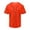 Orange#men's baseball jersey sport shirts, variant on Mens Baseball Jersey Button Down Shirts Short Sleeve Quick Dry Sport Shirt Summer Lightweight Cardigan Uniform for Men Blue,S