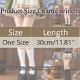 thumbnail image 2 of Yuanlong Womens Mid-Calf Socks Solid Color Mid Calf Casual Hosiery Stretchy Soft Minimalist Breathable Socks, 2 of 3