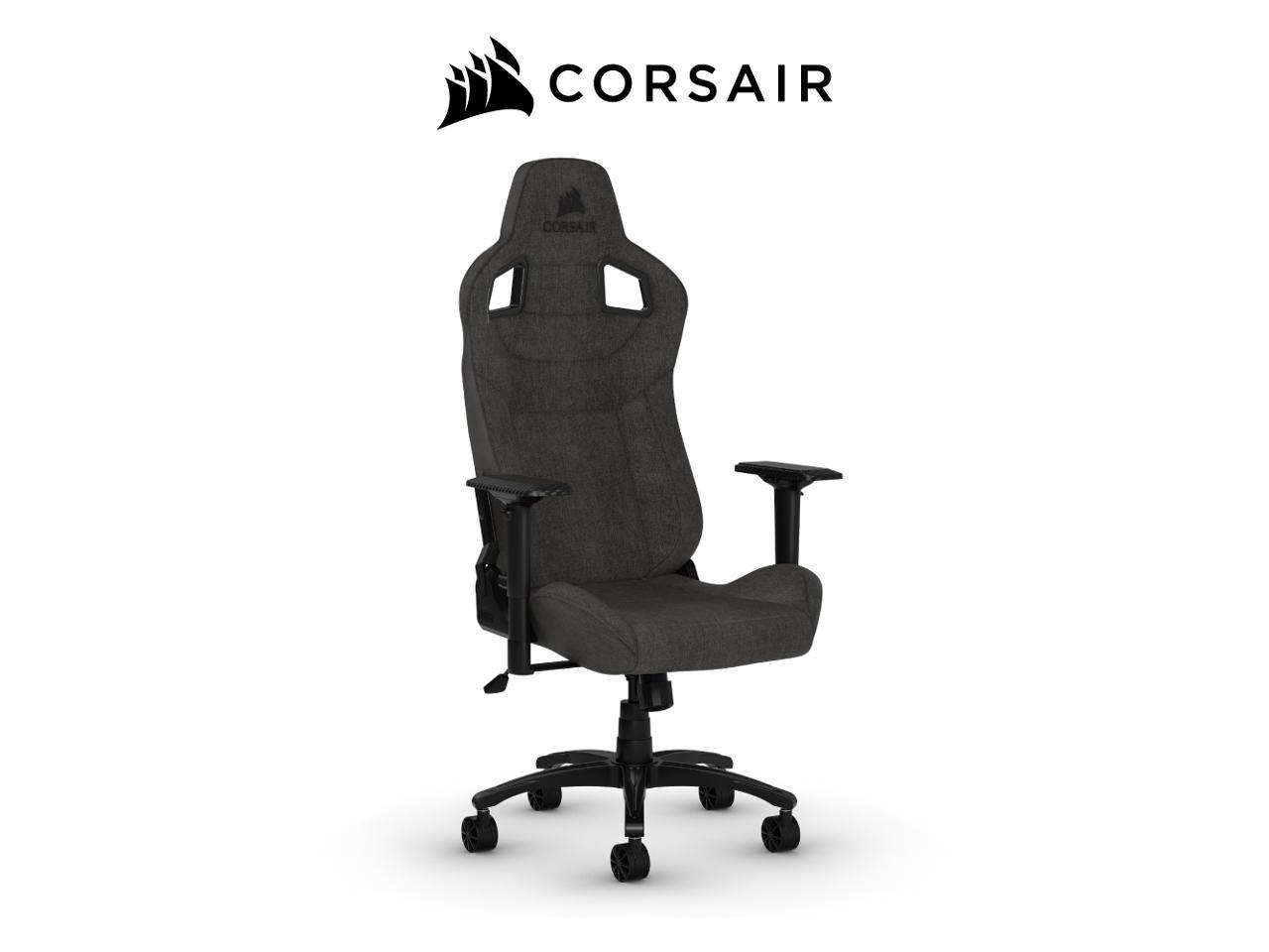 Corsair T3 Rush Gaming Chair - Charcoal Fabric - CF-9010057-WW - image 4 of 4