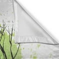 thumbnail image 3 of Ambesonne Willow Tree Kitchen Curtains, Blended Watercolor Leaf, 55"x39", Yellow Green Jade Green, 3 of 3