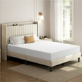 thumbnail image 1 of Yaheetech 8-Inch Queen Gel-Infused Memory Foam Mattress with Green Tea Scent, White, 1 of 7
