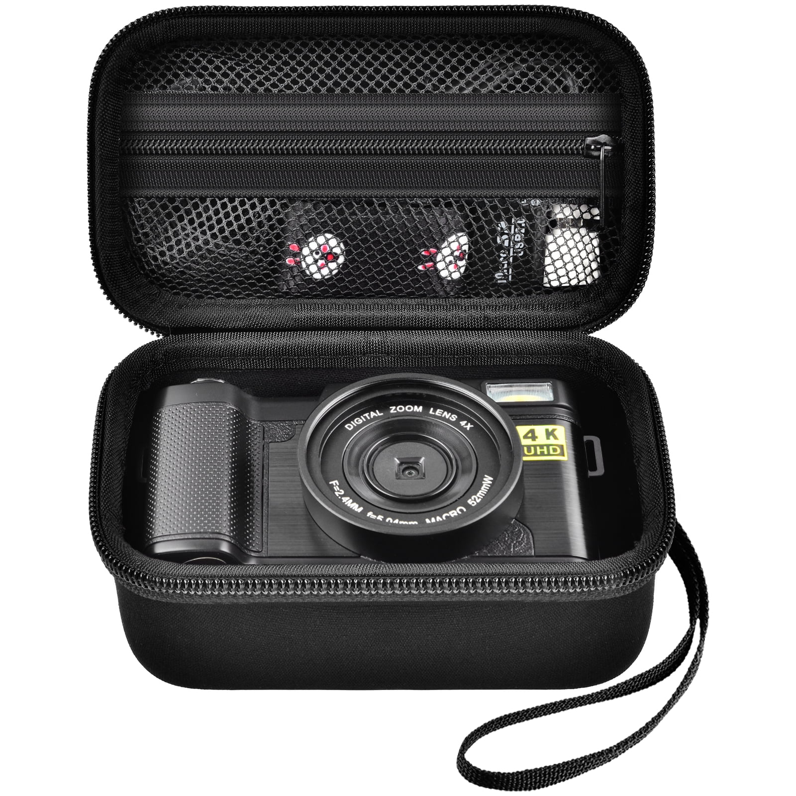 バッグ LITTLE CAMERA Black moontreeplanet Xit XTCC1 Small Digital Camera/Video Case (Black) - Walmart.com
