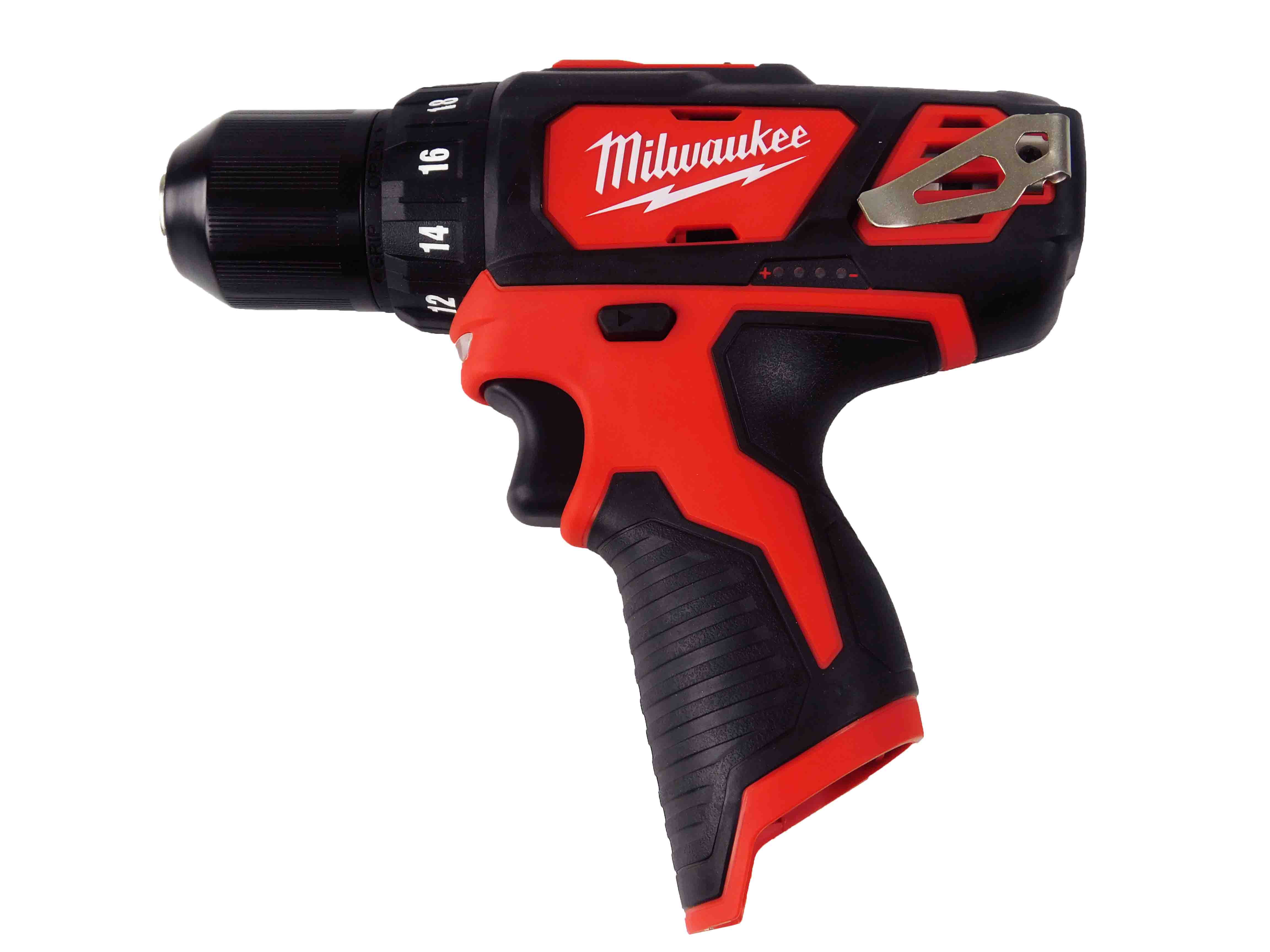 2407-20 Bare Tool Only - Battery, Charger, and Accessories Not Included Milwaukee M12 12V 3/8-Inch Drill Driver 
