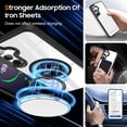 thumbnail image 6 of Allytech Crystal Clear Case for Samsung Galaxy S23 FE with 360° Rotatable Ring Holder Kickstand, [Compatible with MagSafe] Soft Bumper + Hard PC Hybrid Protective [Non-Yellowing] Case, Black, 6 of 7