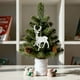 thumbnail image 4 of Decoraciones navideñas, adornos navideños, regalos navideños Decoraciones navideñas Ciervos navideños Copos de nieve Adornos para árboles de Navidad Colgantes Decoración de escena avanzada un colgante, 4 of 6