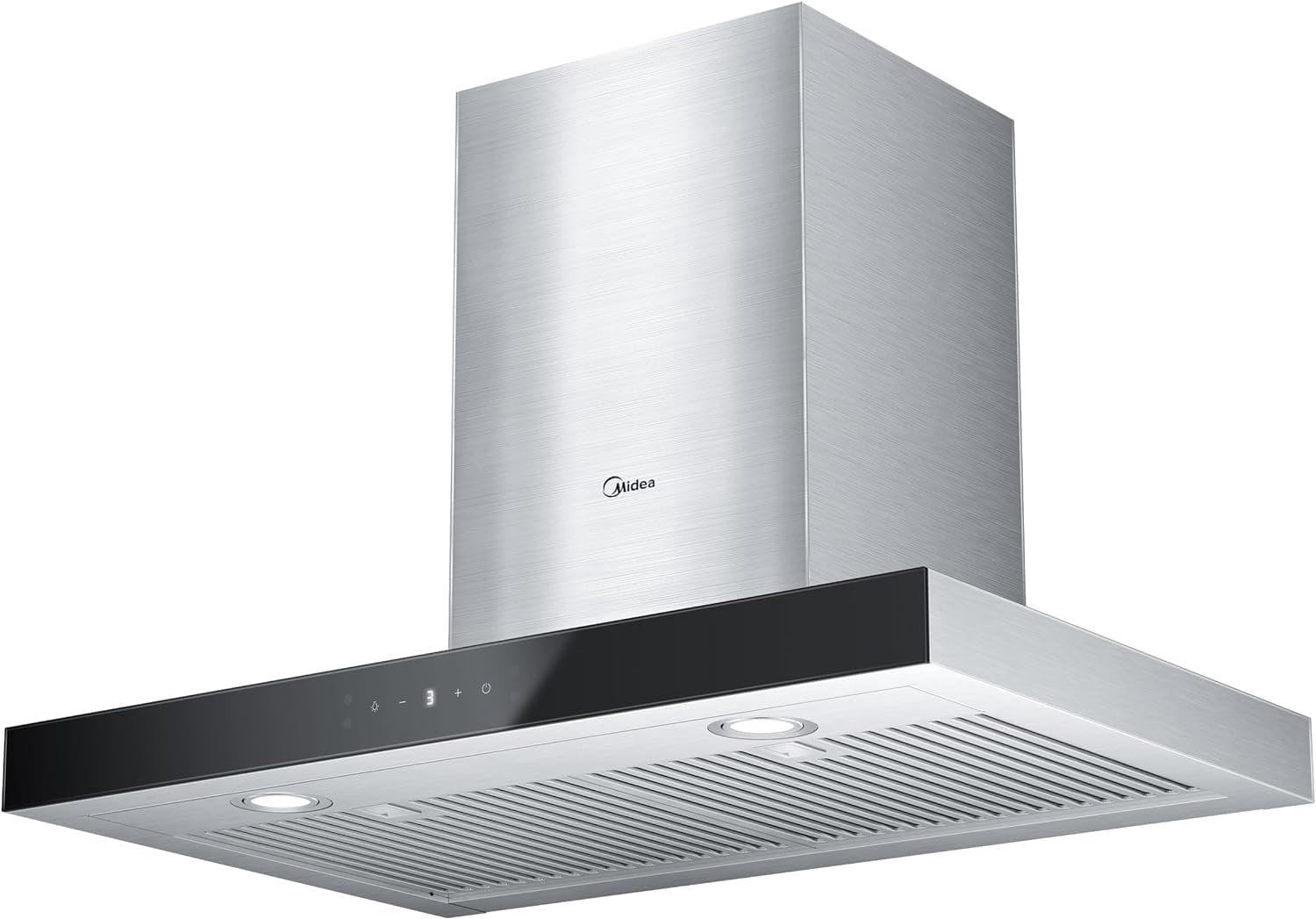Midea 30-inch T-Shape Range Hood, 450CFM, Convertible, Stainless Steel, MVT30W9AST, New