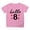 X393 Pink, variant on Bysome Summer Boys Shirts Letter Print Short Sleeve Crew Neck T-shirts Breathable Boys Tees Size 1-2 Years Black