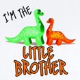 thumbnail image 2 of CafePress - Little Brother Dinosaur Infant Bodysuit - Baby Light Bodysuit, Size Newborn - 24 Months, 2 of 4