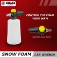 thumbnail image 6 of Q&Q BASICS (25 oz) Car Wash Snow Foam Lance Cannon Soap Bottle Sprayer For Pressure Washer Gun Jet, 6 of 10