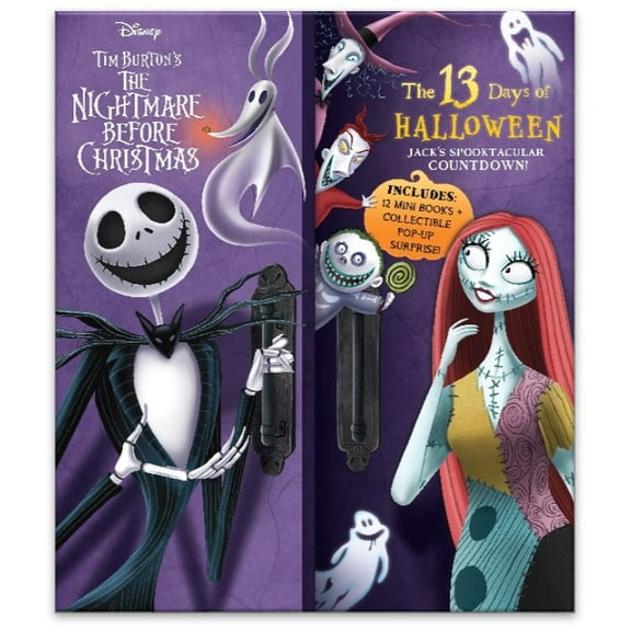 Disney: Tim Burton's the Nightmare Before Christmas: the 13 Days of Halloween: Jack's Spooktacular Countdown! (Hardcover)