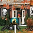 thumbnail image 5 of Halloween Haunted House Mailbox Cover, Happy Halloween 21 x 18 in Magnetic Mailbox Cover, Mailbox Case for Garden Yard Outside Decor, 5 of 6