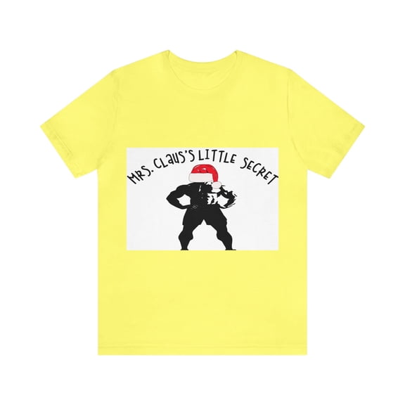 MRS. CLAUS LITTLE SECRET - Unisex Jersey Short Sleeve Tee