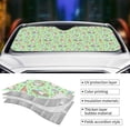 thumbnail image 4 of Kdxio Spring Gnomes Print Front Windshield Sun Shade,Folding Auto Sunshade for Car Truck SUV-Medium, 4 of 7
