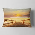 thumbnail image 2 of Designart 12" x 20" Brown Polyester Throw Pillow, 2 of 5