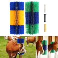 thumbnail image 5 of Grooming Cattle Scratching Brush Large Horse Scratcher Livestock Massage Brush, 5 of 8