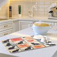 thumbnail image 6 of Yayeee Dish Drying Mat for Kitchen Counter Ultra Absorbent Easy Clean Pad 24x18", Cats and Hearts, 6 of 7