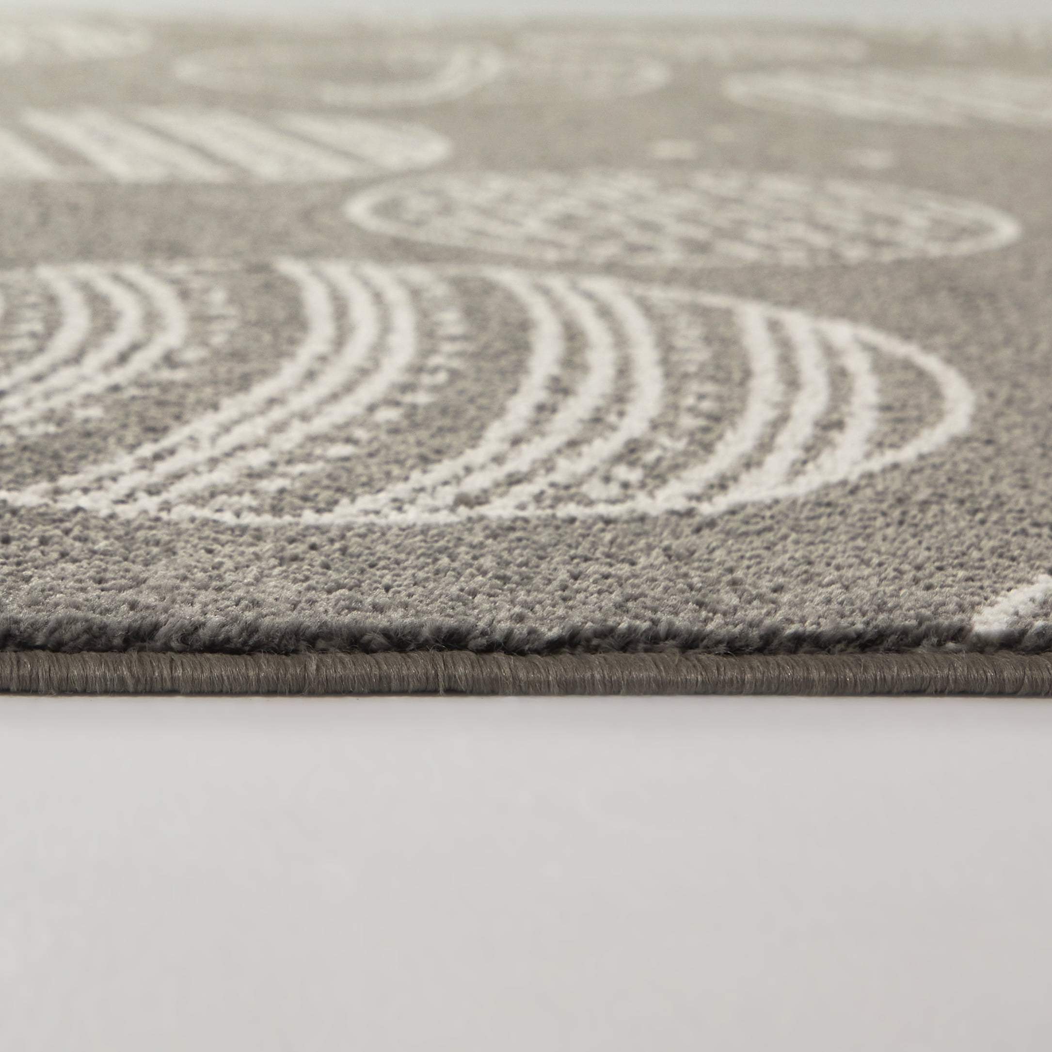 Mainstays Grey Space Indoor Rug, 5' 3"W x 7'L