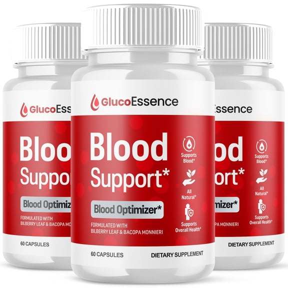Gluco Essence Blood Balance Support Pills Advanced Formula Vitamin Supplement GlucoEssence 180 Capsules
