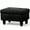 Black-Diamond Pattern/28.5"x19", variant on WRTEYEUI Ottoman Rectangular Storage Ottoman Bench, Faux Leather Footrest, Coffee Table, Stool Footstool with Hinged Lid for Living Room, Bedroom, Entryway, Brown, 28.5"x19"x17.5"