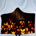 thumbnail image 1 of Jusqu'à 65 % de Rabais sur la Couverture à Motif d'Halloween SMihono, Couverture pour Enfants, Châle à Capuche, 1 of 2