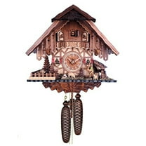 River City Clocks 838-14 Eight Day Cuckoo Clock with Sheep Herder