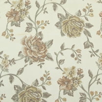Decora Furnishings Luxurious and Premium Floral Design Jacquard Fabric for Upholstery, Window Treatments, Craft - Width 54 inches - Fabric by The Yard (Green)
