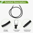thumbnail image 5 of Unique Bargains Universal 3/8" Lug 5/16" Lug 7 AWG Gauge 3FT Battery Inverter Cable Battery Cable Tinned Copper 1 Pc Black, 5 of 7