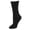 Black, variant on Buruka Crew Comfort Diabetic Socks (3 Pairs) (Women)