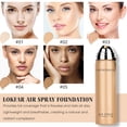 thumbnail image 3 of Base de maquillaje en aerosol AirBrush LOKFAR Silky Mist #02 Nude, 70 ml, 3 of 9