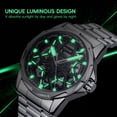 thumbnail image 5 of SKMEI Men's Automatic Mechanical Watch Skeleton Waterproof Stainless Steel Mens Watches Fashion Analog Watch for Men, 5 of 5