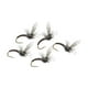 thumbnail image 5 of Kit de 5 moscas domésticas para pesca con mosca n. degree 12, señuelos artificiales de alta resistencia y fácil enganche., 5 of 9