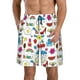 thumbnail image 1 of Balery Summer Traje de Baño Estilo Hawaiano para Hombre, Shorts de Secado Rápido con Bolsillos-Large, 1 of 6