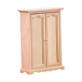thumbnail image 1 of Armario de muebles de madera para casa de muñecas a escala 1/12, caja para habitación, sala de estar, juego de simulación, bricolaje Estilo C, 1 of 7