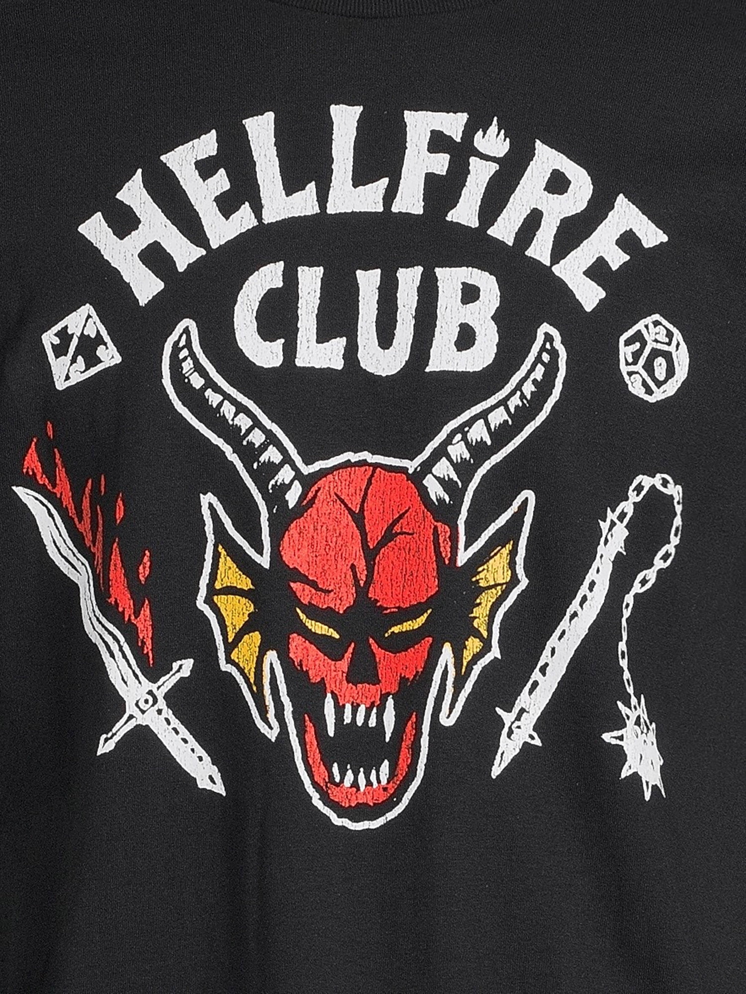 Eddie Munson Hellfire Club Guitar Power Stranger Things 4 Kids T-shirt –  Kuzi Tees