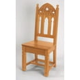 thumbnail image 2 of Christian Brands Church Supply TS985 Gothic Side Chair - Medium - Oak, 2 of 2