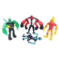 thumbnail image 5 of 9 Pack Ben 10 Action Figure Ben Tennyson Four Arms Grey Matter Heatblast Collectible Model Figures Toys Kids Gifts, 5 of 5